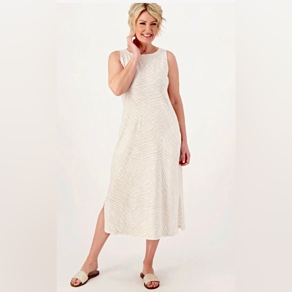 Zebra Pocket Tee Shirt Dress